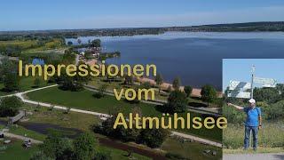 Impressionen vom Altmühlsee bei Gunzenhausen - mit Luftbildaufnahmen