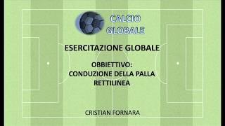 Esercitazione Globale - Obbiettivo: Conduzione della palla - Rettilinea