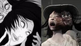 Junji Ito Adaptation vs DBD Collab Comparison