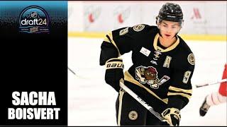 2024 NHL Draft : Sacha Boisvert - 23-24 Highlights