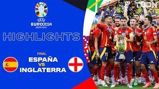 HIGHLIGHTS - España vs Inglaterra | UEFA EURO 2024 - Final | TUDN