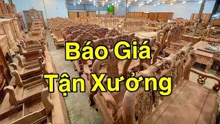 Báo Gía Đồ Gỗ Tận Gốc / Tận Xưởng Mộc Nam Huy tại Làng Nghề Đồ Gỗ Hố Nai