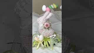 DIY Easter decorations Beautiful piece of handmade art #diy #handmade #easter #tutorial #decoration