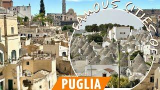 Puglia - Famous Cities Alberobello, Matera, Ostuni, Gravina, Martina Franca, Altamura, Locorotondo