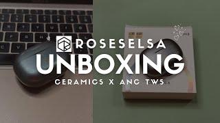 Roseselsa Ceramics X ANC Wireless Earbuds unboxing