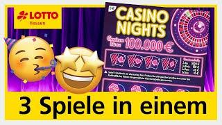 CASINO NIGHTS im Sonntagsglück Nr. 34| LOTTO Hessen | Rubbelkönig 