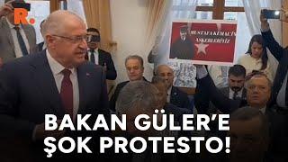 CHP'li vekiller Bakan Güler'i böyle protesto etti