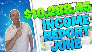 Blogging Income Report June 2021  $10,288.45