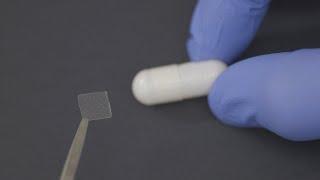 Unclonable tags to secure drug authenticity