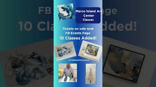 10 Art Classes #marcoisland #resinart #abstractfluidart #artclass @marcoislandcenterfortheart5030