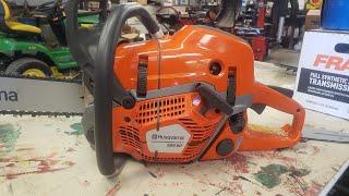 First impressions and thoughts on the new Husqvarna 592xp auto tune chainsaw