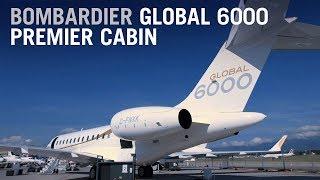 Bombardier Global 6000 Premier Cabin Business Jet Design Tour – AIN