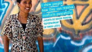Faces & Stories: Superwoman in Timor-Leste
