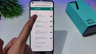 How to Turn off Emergency Alert in Oppo Reno 7,6 pro | Oppo Reno 7 wireless emergency alert off kare