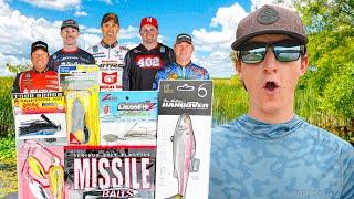 Fishing With Lures ONLY Designed By PRO Fishermen!
