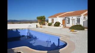 Cla 7410 - 4 bed 2 bath villa for sale -Albox with pool garage and large plot 159,500 Euros