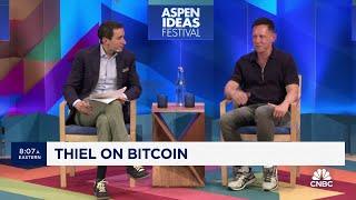 Peter Thiel still holds some bitcoin but isn't sure the price will rise 'dramatically'