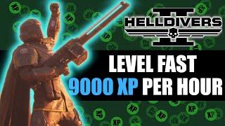 How to level fast solo Helldivers 2 - 9000xp and 36000rs / hour