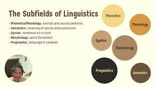 The Subfields of Linguistics