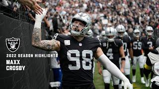 Maxx Crosby’s Top Plays From the 2022 Season | Raiders | NFL