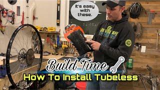 HOW TO INSTALL TUBELESS: Using Gorilla Tape