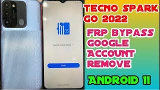 Tecno spark go 2022 Frp bypass | google account remove | android 11