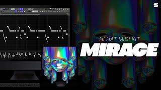 [+25] Hi Hat Midi Kit - MIRAGE [JUICE WRLD, DA BABY, POLO G, 808 MAFIA] Midi Pack 2022 