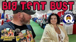 Quartzsite Big Tent RV Show is a BUST ~ Bus Parts Delay Changes My Plans