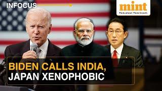 'He Respects Them...'; White House Defends Biden After He Calls Allies India, Japan Xenophobic