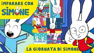 Simone - La giornata di Simone *Imparare con Simone* [Ufficiale] Cartoni Animati