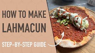 How to make lahmacun? | Lahmacun recipe | Turkish Pizza