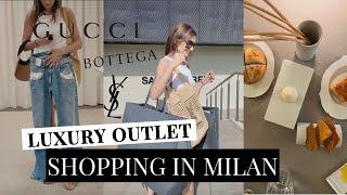 YOU WON'T BELIEVE What I Scored at a Luxury Outlet in Italy | Nina Takesh