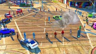 GTA 5 BLOODS VS CRIPS HELLCAT BATTLE 7