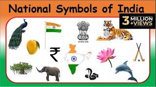 Learn National Symbols of India| National Symbols for Kids in English| Kids Pre School