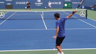 Federer Training 2018 Court Level View (HD)