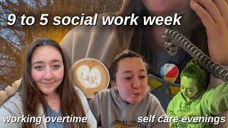 busy work week as a social worker️