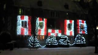 Dillon Hall Light Show