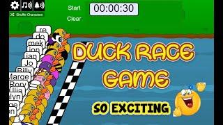 DUCK RACE GAME | TUTORIAL