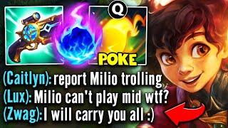 My whole team flamed me for picking Milio mid... and then I carried them all