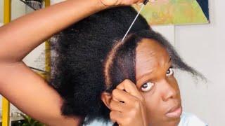 You can Do By Yourself this braid beginners easy method  to braid your own hair #naturalhair