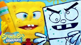 DoodleBob Comes to Life! ️ | Season 2 Episode 3 | Pineapple Playhouse | SpongeBob