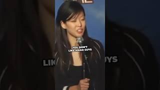 What did Asian guy do to her?! #podcast #comedy