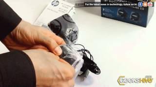 HP Compact 2.0 Speakers - Unboxing by www.geekshive.com