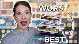 Ranking ALL 14 Palettes I've Tried in 2024.... so far! | BEST to WORST