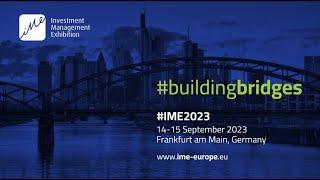 #IME2023 #buildingbridges