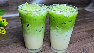 Cách làm Matcha Latte thơm béo để bán và uống tại nhà đơn giản - Tú Lê Miền Tây