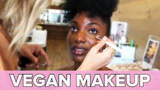 Women Try Vegan Makeup