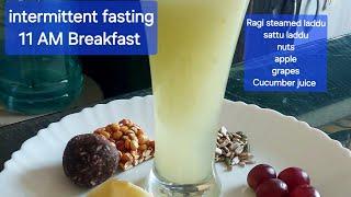 intermittent fasting Breakfast 11 AM by mom the wonderchef