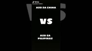 ASO SA pilipinas vs aso sa China