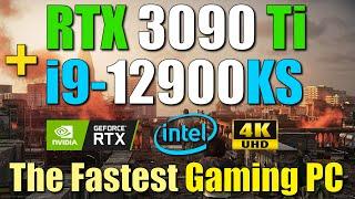 i9-12900KS + RTX 3090 Ti - Test in 8 Games | 4K